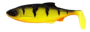 Guma Westin Ricky the Roach Shadtail 10cm 14g Fire Perch