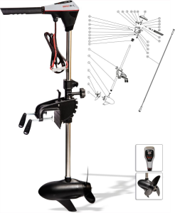 SILNIK ELEKTRYCZNY ZABURTOWY RHINO BLX 110 24V NOWOŚĆ 2019