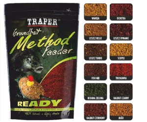 Zanęta gotowa TRAPER Method Feeder Ready -  Leszcz NOWOŚĆ 2020