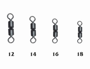 Krętlik podwójny feeder op. 10 szt. #18