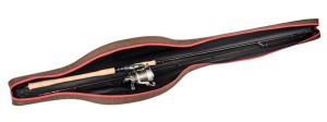 Pokrowiec jednokomorowy W3 Rod Case Fits rods up to 9' Grizzly Brown/Black 141x16cm