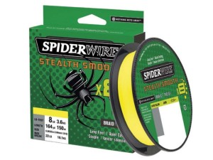 Plecionka Spiderwire Stealth 8 Smooth  150m 0.23 mm 23,60kg.YELLOW 