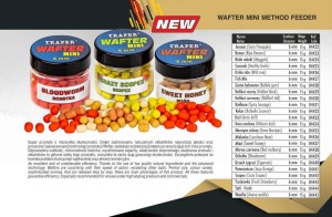 Wafter Mini Method Feeder TRAPER 6 mm 15 gr Mielonka