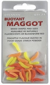 Maggot Sztuczne Robaki Fluo