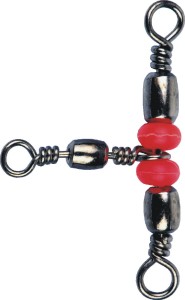 Krętlik Potrójny z koralikiem Nr.6x8