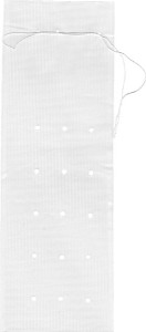 Worek Rozpuszczalny z Nitką 7x20 cm 10 szt.