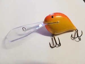 Wobler Bonito TROLL 9 cm - POMARAŃCZOWO ŻÓŁTY