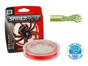 Plecionka SPIDERWIRE  8 Moss Czerwony  0,08mm 150m 7,3kg 