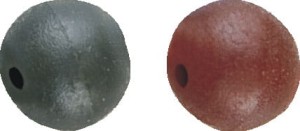 Koraliki miękkie TRAPER - brązowe 