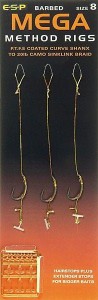 Przypony ESP Mega Method Feeder No.8/20lb