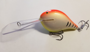 Wobler Bonito TROLL 9 cm - POMARAŃCZOWO BIAŁO SELEDYNOWY