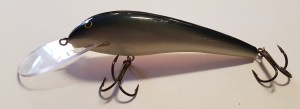 Wobler Bonito Szczupak 12,5  cm -  CZARNO POMARAŃCZOWY