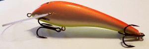 Wobler Bonito Szczupak 12,5  cm - POMARAŃCZOWO ŻÓŁTY