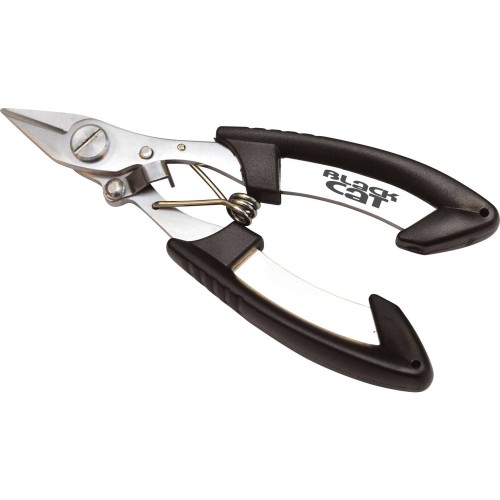 Nożyczki do plecionki  Black Cat bardzo ostre i wytrzymałe 6410010 www.rob-tar.pl