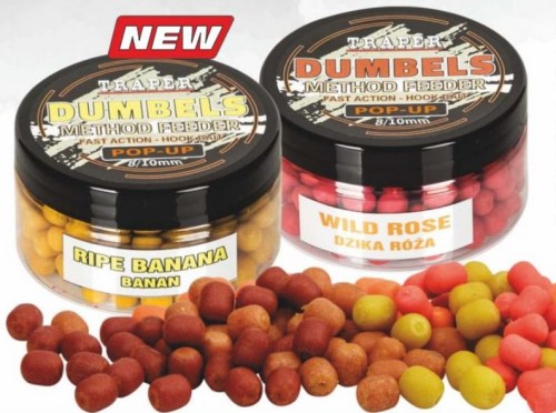 DUMBELS POP-UP METHOD FEEDER 8/10 mm 30 gr MARCEPAN ZIELONY www.rob-tar.pl