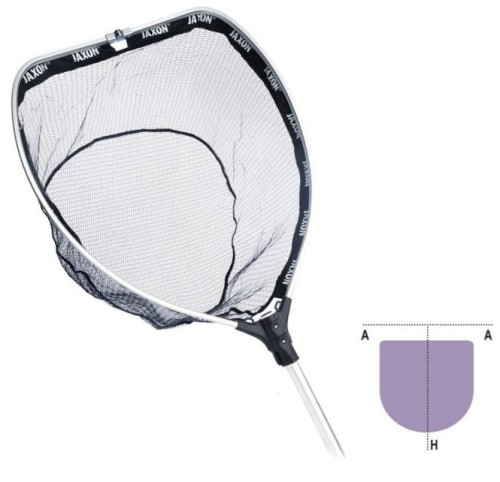 Podbierak spinningowy składany gumowany 1.4m/52cm/61cm JAXON 
www.rob-tar.pl