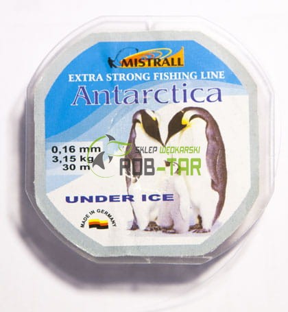 Żyłka podlodowa mistrall antarctica 0,16 30m rob-tar.pl