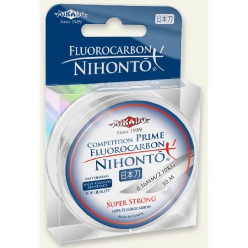 Żyłka Fluorocarbon NIHONTO Super Strong 0.45/10m www.rob-tar.pl