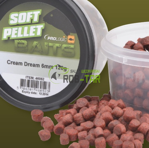 Prologic Soft Pellet Cream Dream 6mm 120g www.rob-tar.pl