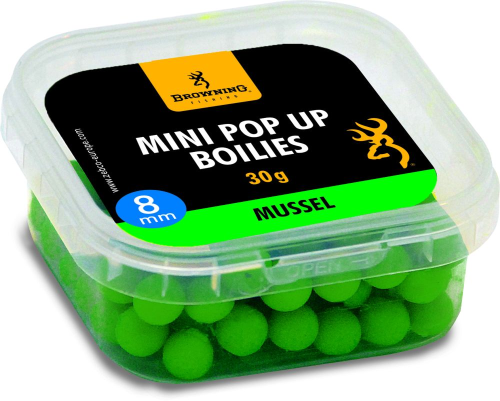 Mini Pop-up, wstepnie nawiercona zielone Mussel 8mm 30g www.rob-tar.pl