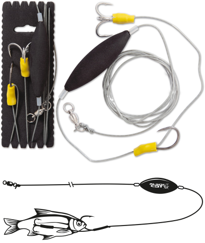 Przypon Black Cat #4/0 UNDERWATER FLOAT XXL 100KG 180CM

 www.rob-tar.pl