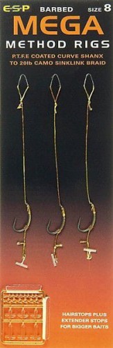 Przypony ESP Mega Method Feeder No.8/20lb www.rob-tar.pl
