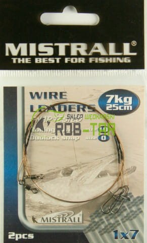 Mistrall Przypon Spinningowy 25cm 7kg www.rob-tar.pl