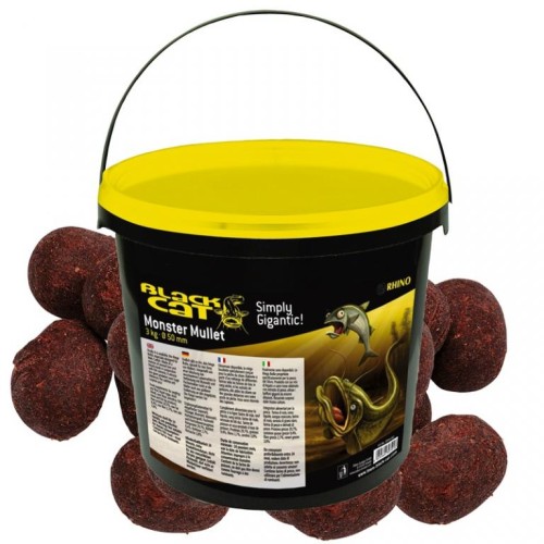 Kulki sumowe Mullet Monster 50mm 3kg Black Cat rob-tar.pl