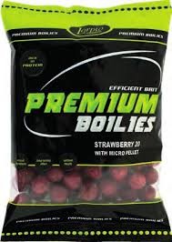 KULKI PROTEINOWE TRUSKAWKA Z MICRO PELLET 16mm   