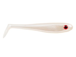 Guma Berkley POWERBAIT HOLLOW BELLY 6IN | 15CM - PEARL WHITE