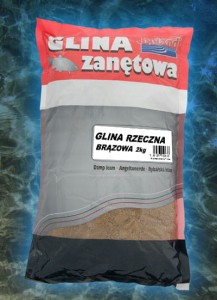 GLINA RZECZNA BRĄZOWA 	 2 KG 