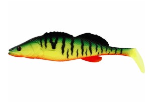 Guma Westin ZanderTeez Shadtail 8,5cm 6g Crazy Firetiger