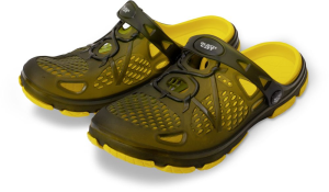 BLACK CAT CAT CLOGS 44