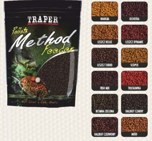 Traper Method Feeder Pellet ANANAS 2 mm 500g NOWOŚĆ 2019 WWW.ROB-TAR.PL