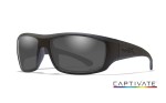 OKULARY POLARYZACYJNE WILEY-X  OMEGA Captivate™ Polarized Smoke Grey Matte Black Frame