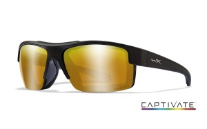 OKULARY POLARYZACYJNE WILEY-X COMPASS Capt Pol Bronze Mirror Matte Black Fr