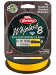 Berkley Whiplash 0.16mm 150 m Żółta PLECIONKA 20,8 kg