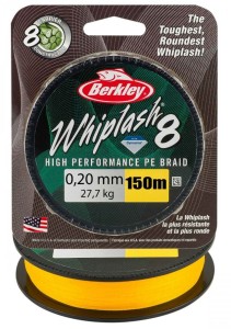 Berkley Whiplash 0.20mm 150 m Żółta PLECIONKA 27,7 kg