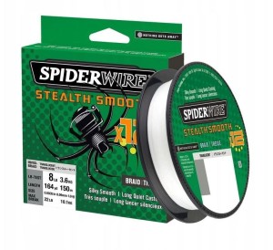 Plecionka SPIDERWIRE  12 Biała  0,13mm 150m 12,7 kg