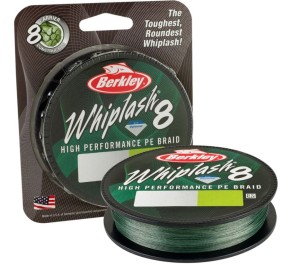 Berkley Whiplash 0,12 mm 150 m Zielona PLECIONKA 17,5 kg
