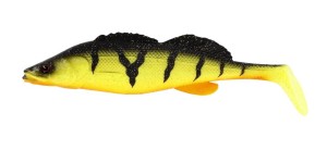 Guma ZanderTeez Shadtail 17 cm/56 gr. Fire Perch