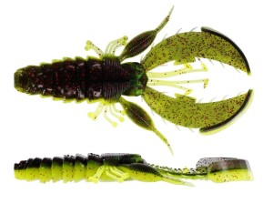 Guma Westin CreCraw Creaturebait 8,5 cm/7 gr. Black/Chartreuse op/5szt. 