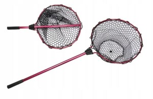 Podbierak spinningowy z gumową siatką 121cm/45cm Mistrall