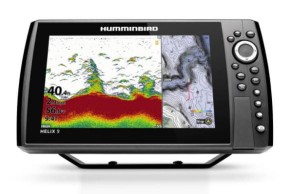 HUMMINBRD HELIX 9 CHIRP GPS MEGA DI+ G4N Z PRZETWORNIKIEM