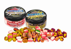 DUMBELS POP-UP DUO COLOR METHOD FEEDER 8/10 mm 30 gr Vanilia/Ochotka