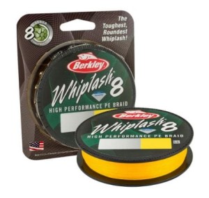 Berkley Whiplash 0.12mm 150 m Żółta PLECIONKA 17,5 kg 