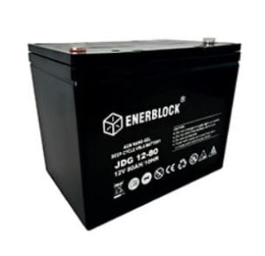  Akumulator Seria JDG - AGM-GEL Hybrid 12v 80AH