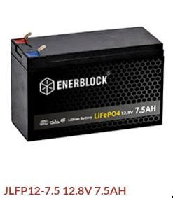  Akumulator Seria JLFP - LITHIUM LiFePO4 12,8V 7,5AH