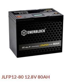  Akumulator Seria JLFP - LITHIUM LiFePO4 12,8V 80AH