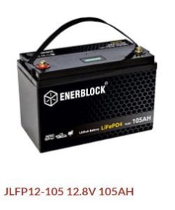  Akumulator Seria JLFP - LITHIUM LiFePO4 12,8V 105AH